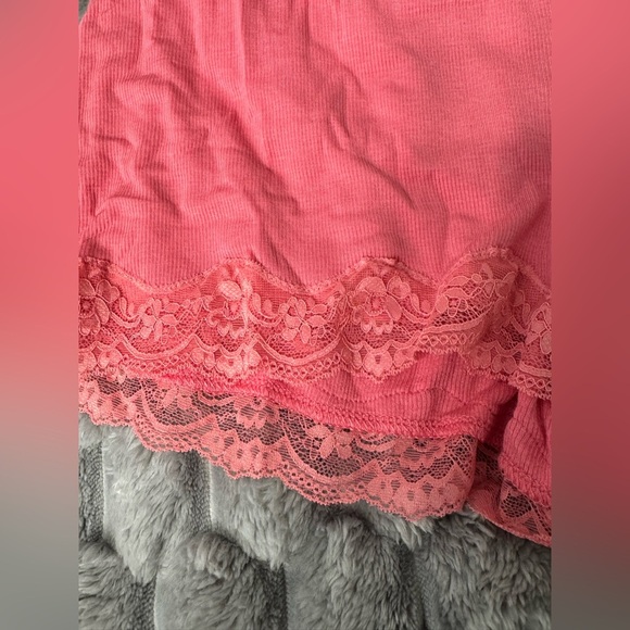 Auden Pink Ribbed Pajama Set Size XS, NWT - Picture 9 of 10